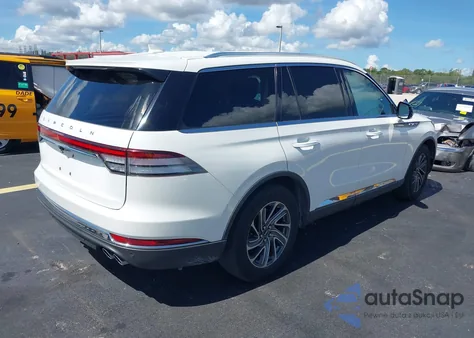 2021 Lincoln Aviator Standard из США, поврежденный, VIN 5LM5J6WC4MGL14361